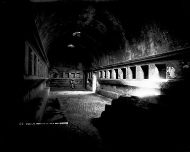 <em>"Baths of Stabiae, Pompeii, Italy, 1895"</em>, 1895. Glass negative 8x10in, 8 x 10 in. Brooklyn Museum, Goodyear. (Photo: Brooklyn Museum, S03i0386n01.jpg