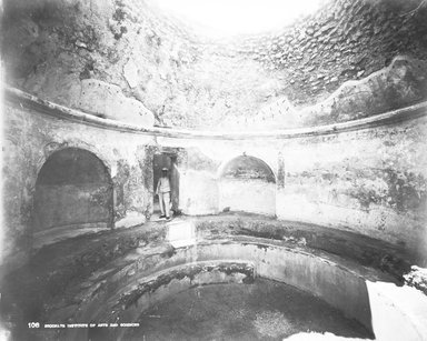 <em>"Baths of Stabiae, Pompeii, Italy, 1895"</em>, 1895. Glass negative 8x10in, 8 x 10 in. Brooklyn Museum, Goodyear. (Photo: Brooklyn Museum, S03i0389n01.jpg