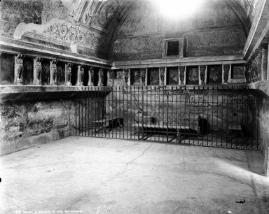 <em>"Baths of the Forum, Pompeii, Italy, 1895"</em>, 1895. Glass negative 8x10in, 8 x 10 in. Brooklyn Museum, Goodyear. (Photo: Brooklyn Museum, S03i0403n01a.jpg