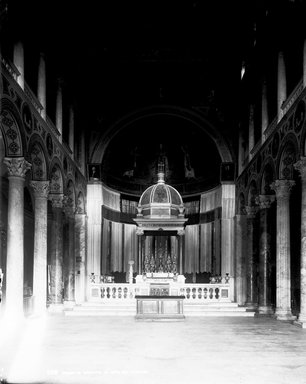 <em>"S. Agnese, Rome, Italy, 1895"</em>, 1895. Glass negative 8x10in, 8 x 10 in. Brooklyn Museum, Goodyear. (Photo: Brooklyn Museum, S03i0413n01.jpg