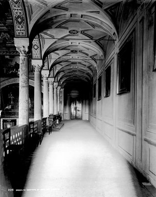 <em>"S. Agnese, Rome, Italy, 1895"</em>, 1895. Glass negative 8x10in, 8 x 10 in. Brooklyn Museum, Goodyear. (Photo: Brooklyn Museum, S03i0416n01a.jpg