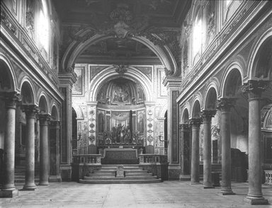 <em>"S. Bartolomeo, Rome, Italy, 1895"</em>, 1895. Lantern slide 3.25x4in, 3.25 x 4 in. Brooklyn Museum, Goodyear. (Photo: Brooklyn Museum, S03i0417l01.jpg