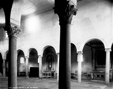 <em>"S. Giorgio in Velabro, Rome, Italy, 1895"</em>, 1895. Glass negative 8x10in, 8 x 10 in. Brooklyn Museum, Goodyear. (Photo: Brooklyn Museum, S03i0426n01.jpg