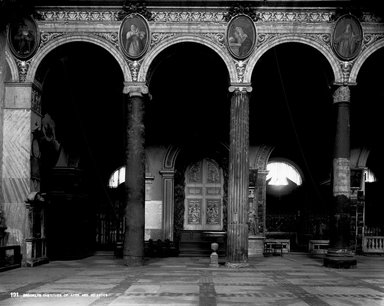 <em>"S. Maria in Aracoeli, Rome, Italy, 1895"</em>, 1895. Glass negative 8x10in, 8 x 10 in. Brooklyn Museum, Goodyear. (Photo: Brooklyn Museum, S03i0440n01.jpg