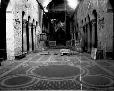 <em>"S. Maria in Cosmedin, Rome, Italy, 1895"</em>, 1895. Glass negative 8x10in, 8 x 10 in. Brooklyn Museum, Goodyear. (Photo: Brooklyn Museum, S03i0444n01.jpg