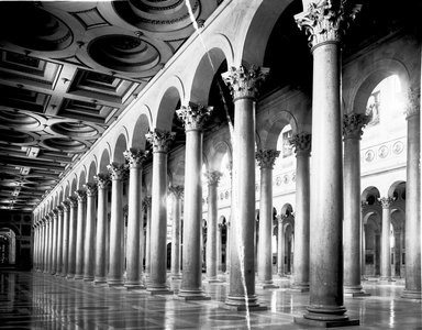 <em>"S. Paolo Fuori, Rome, Italy, 1895"</em>, 1895. Glass negative 8x10in, 8 x 10 in. Brooklyn Museum, Goodyear. (Photo: Brooklyn Museum, S03i0449n01.jpg