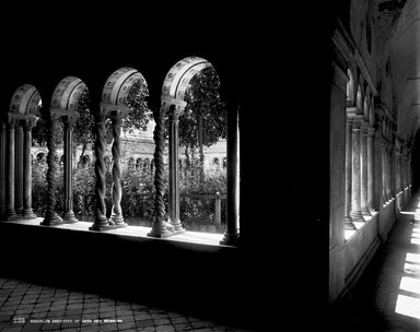 <em>"S. Paolo Fuori, Rome, Italy, 1895"</em>, 1895. Glass negative 8x10in, 8 x 10 in. Brooklyn Museum, Goodyear. (Photo: Brooklyn Museum, S03i0450n01.jpg