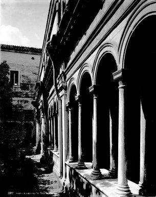 <em>"S. Paolo Fuori, Rome, Italy, 1895"</em>, 1895. Glass negative 8x10in, 8 x 10 in. Brooklyn Museum, Goodyear. (Photo: Brooklyn Museum, S03i0455n01a.jpg