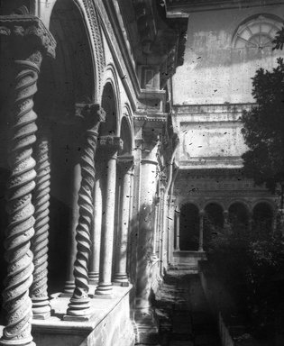 <em>"S. Paolo Fuori, Rome, Italy, 1895"</em>, 1895. Lantern slide 3.25x4in, 3.25 x 4 in. Brooklyn Museum, Goodyear. (Photo: Brooklyn Museum, S03i0461l01.jpg