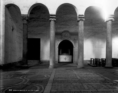 <em>"S. Saba, Rome, Italy, 1895"</em>, 1895. Glass negative 8x10in, 8 x 10 in. Brooklyn Museum, Goodyear. (Photo: Brooklyn Museum, S03i0470n01.jpg