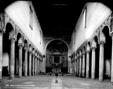 <em>"S. Sabina, Rome, Italy, 1895"</em>, 1895. Glass negative 8x10in, 8 x 10 in. Brooklyn Museum, Goodyear. (Photo: Brooklyn Museum, S03i0474n01a.jpg