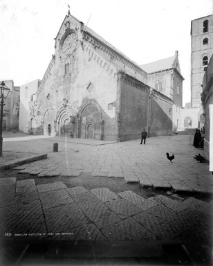 <em>"Cathedral, Ruvo, Italy, 1895"</em>, 1895. Bw photographic print 8x10in, 8 x 10 in. Brooklyn Museum, Goodyear. (Photo: Brooklyn Museum, S03i0478v01a.jpg