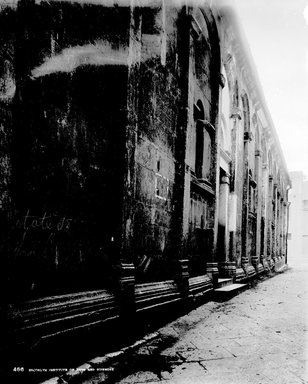 <em>"Pieva Nuova, Santa Maria del Giudice, Italy, 1895"</em>, 1895. Glass negative 8x10in, 8 x 10 in. Brooklyn Museum, Goodyear. (Photo: Brooklyn Museum, S03i0491n01a.jpg