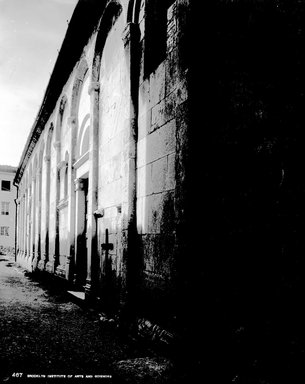 <em>"Pieva Nuova, Santa Maria del Giudice, Italy, 1895"</em>, 1895. Glass negative 8x10in, 8 x 10 in. Brooklyn Museum, Goodyear. (Photo: Brooklyn Museum, S03i0492n01a.jpg