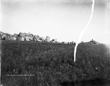 <em>"Ruins, Selinus, Italy, 1895"</em>, 1895. Glass negative 8x10in, 8 x 10 in. Brooklyn Museum, Goodyear. (Photo: Brooklyn Museum, S03i0497n01.jpg