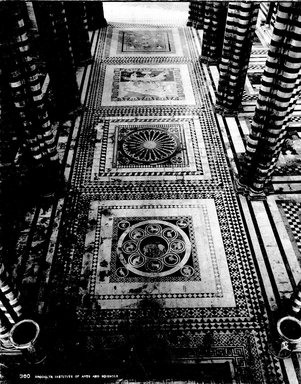 <em>"Cathedral, Siena, Italy, 1895"</em>, 1895. Glass negative 8x10in, 8 x 10 in. Brooklyn Museum, Goodyear. (Photo: Brooklyn Museum, S03i0507n01a.jpg