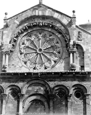 <em>"Cathedral, Troja, Italy, 1895"</em>, 1895. Glass negative 8x10in, 8 x 10 in. Brooklyn Museum, Goodyear. (Photo: Brooklyn Museum, S03i0578n01a.jpg