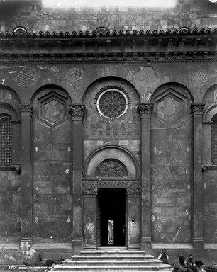 <em>"Cathedral, Troja, Italy, 1895"</em>, 1895. Glass negative 8x10in, 8 x 10 in. Brooklyn Museum, Goodyear. (Photo: Brooklyn Museum, S03i0589n01.jpg