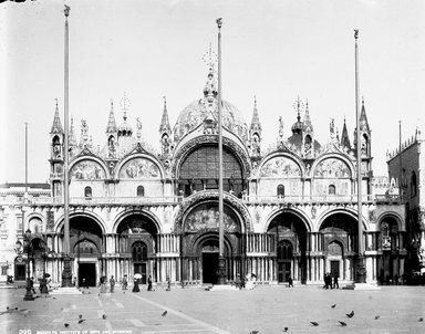 <em>"S. Marco, Venice, Italy, 1895"</em>, 1895. Glass negative 8x10in, 8 x 10 in. Brooklyn Museum, Goodyear. (Photo: Brooklyn Museum, S03i0592n01.jpg