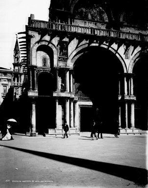 <em>"S. Marco, Venice, Italy, 1895"</em>, 1895. Glass negative 8x10in, 8 x 10 in. Brooklyn Museum, Goodyear. (Photo: Brooklyn Museum, S03i0595n01a.jpg