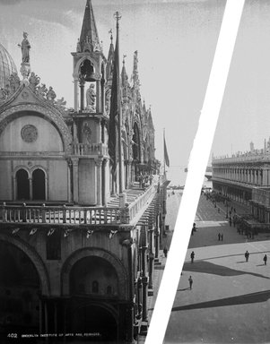 <em>"S. Marco, Venice, Italy, 1895"</em>, 1895. Glass negative 8x10in, 8 x 10 in. Brooklyn Museum, Goodyear. (Photo: Brooklyn Museum, S03i0596n01a.jpg