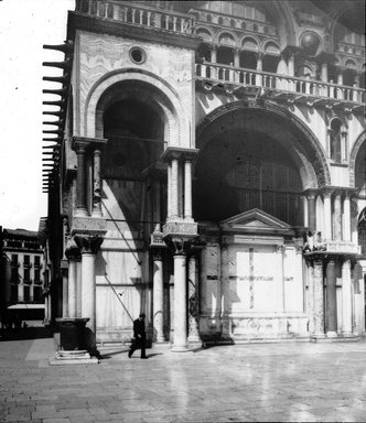 <em>"S. Marco, Venice, Italy, 1895"</em>, 1895. Lantern slide 3.25x4in, 3.25 x 4 in. Brooklyn Museum, Goodyear. (Photo: Brooklyn Museum, S03i0599l01.jpg