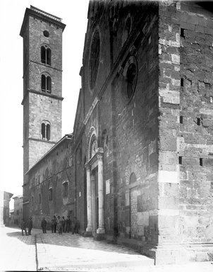 <em>"Cathedral, Volterra, Italy, 1895"</em>, 1895. Glass negative 8x10in, 8 x 10 in. Brooklyn Museum, Goodyear. (Photo: Brooklyn Museum, S03i0626n01.jpg