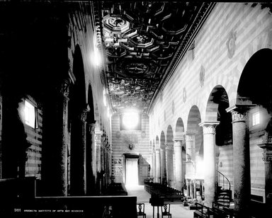 <em>"Cathedral, Volterra, Italy, 1895"</em>, 1895. Glass negative 8x10in, 8 x 10 in. Brooklyn Museum, Goodyear. (Photo: Brooklyn Museum, S03i0629n01a.jpg