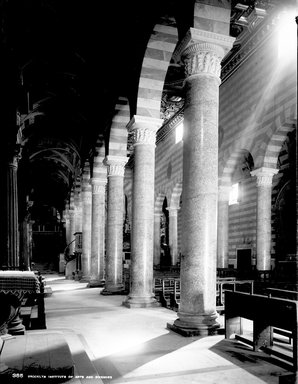 <em>"Cathedral, Volterra, Italy, 1895"</em>, 1895. Glass negative 8x10in, 8 x 10 in. Brooklyn Museum, Goodyear. (Photo: Brooklyn Museum, S03i0634n01a.jpg