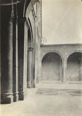 <em>"S. Ambrogio, Milan, Italy, 1901[?]"</em>, 1901[?]. Bw photographic print 5x7in, 5 x 7 in. Brooklyn Museum, Goodyear. (Photo: Brooklyn Museum, S03i0652v01.jpg