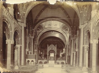 <em>"S. Ambrogio, Milan, Italy, 1901[?]"</em>, 1901[?]. Bw photographic print 5x7in, 5 x 7 in. Brooklyn Museum, Goodyear. (Photo: Brooklyn Museum, S03i0653v01.jpg