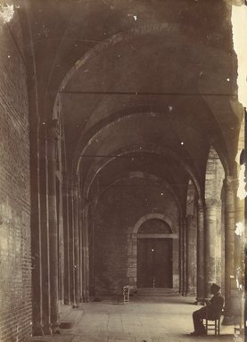 <em>"S. Ambrogio, Milan, Italy, 1901[?]"</em>, 1901[?]. Bw photographic print 5x7in, 5 x 7 in. Brooklyn Museum, Goodyear. (Photo: Brooklyn Museum, S03i0663v01.jpg