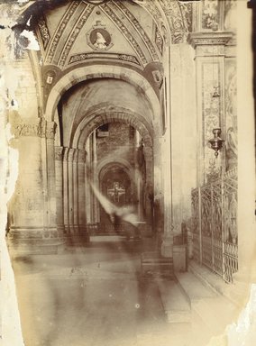 <em>"S. Ambrogio, Milan, Italy, 1901[?]"</em>, 1901[?]. Bw photographic print 5x7in, 5 x 7 in. Brooklyn Museum, Goodyear. (Photo: Brooklyn Museum, S03i0669v01.jpg