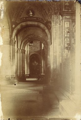 <em>"S. Ambrogio, Milan, Italy, 1901[?]"</em>, 1901[?]. Bw photographic print 5x7in, 5 x 7 in. Brooklyn Museum, Goodyear. (Photo: Brooklyn Museum, S03i0670v01.jpg
