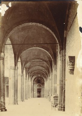 <em>"S. Ambrogio, Milan, Italy, 1901[?]"</em>, 1901[?]. Bw photographic print 5x7in, 5 x 7 in. Brooklyn Museum, Goodyear. (Photo: Brooklyn Museum, S03i0676v01.jpg