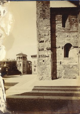 <em>"S. Michele, Pavia, Italy, 1901[?]"</em>, 1901[?]. Bw photographic print 5x7in, 5 x 7 in. Brooklyn Museum, Goodyear. (Photo: Brooklyn Museum, S03i0678v01.jpg