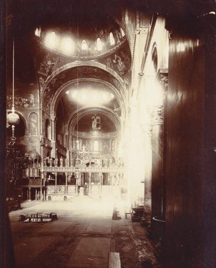 <em>"S. Marco, Venice, Italy, 1901[?]"</em>, 1901[?]. Bw photographic print 5x7in, 5 x 7 in. Brooklyn Museum, Goodyear. (Photo: Brooklyn Museum, S03i0690v01.jpg