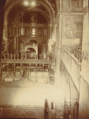 <em>"S. Marco, Venice, Italy, 1901[?]"</em>, 1901[?]. Bw photographic print 5x7in, 5 x 7 in. Brooklyn Museum, Goodyear. (Photo: Brooklyn Museum, S03i0700v01.jpg