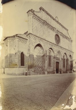 <em>"Cathedral, Vicenza, Italy, 1901[?]"</em>, 1901[?]. Bw photographic print 5x7in, 5 x 7 in. Brooklyn Museum, Goodyear. (Photo: Brooklyn Museum, S03i0710v01.jpg