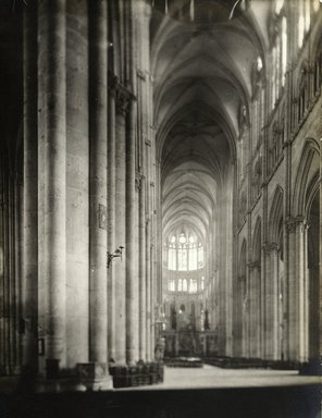 <em>"Cathedral, Amiens, France, 1903"</em>, 1903. Bw photographic print 5x7in, 5 x 7 in. Brooklyn Museum, Goodyear. (Photo: Brooklyn Museum, S03i0730v01.jpg