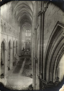 <em>"Cathedral, Amiens, France, 1903"</em>, 1903. Bw photographic print 5x7in, 5 x 7 in. Brooklyn Museum, Goodyear. (Photo: Brooklyn Museum, S03i0735v01.jpg