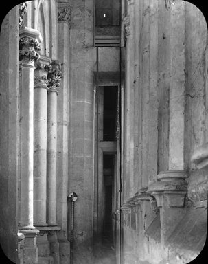 <em>"Cathedral, Amiens, France, 1903"</em>, 1903. Lantern slide 3.25x4in, 3.25 x 4 in. Brooklyn Museum, Goodyear. (Photo: Brooklyn Museum, S03i0743l01.jpg