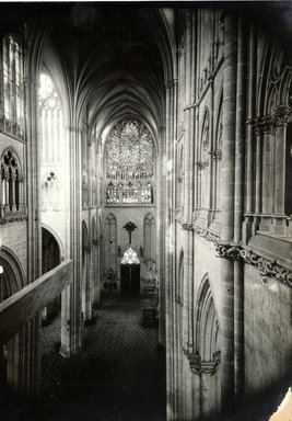 <em>"Cathedral, Amiens, France, 1903"</em>, 1903. Bw photographic print 5x7in, 5 x 7 in. Brooklyn Museum, Goodyear. (Photo: Brooklyn Museum, S03i0746v01.jpg