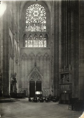 <em>"Cathedral, Amiens, France, 1903"</em>, 1903. Bw photographic print 5x7in, 5 x 7 in. Brooklyn Museum, Goodyear. (Photo: Brooklyn Museum, S03i0747v01.jpg