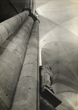 <em>"Cathedral, Amiens, France, 1903"</em>, 1903. Bw photographic print 5x7in, 5 x 7 in. Brooklyn Museum, Goodyear. (Photo: Brooklyn Museum, S03i0748v01.jpg