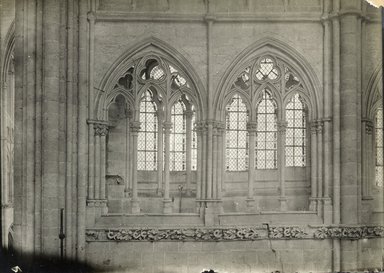 <em>"Cathedral, Amiens, France, 1903"</em>, 1903. Bw photographic print 5x7in, 5 x 7 in. Brooklyn Museum, Goodyear. (Photo: Brooklyn Museum, S03i0750v01.jpg