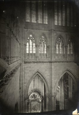 <em>"Cathedral, Amiens, France, 1903"</em>, 1903. Bw photographic print 5x7in, 5 x 7 in. Brooklyn Museum, Goodyear. (Photo: Brooklyn Museum, S03i0751v01.jpg