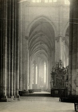 <em>"Cathedral, Amiens, France, 1903"</em>, 1903. Bw photographic print 5x7in, 5 x 7 in. Brooklyn Museum, Goodyear. (Photo: Brooklyn Museum, S03i0757v01.jpg