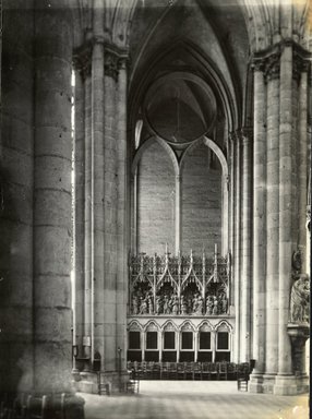 <em>"Cathedral, Amiens, France, 1903"</em>, 1903. Bw photographic print 5x7in, 5 x 7 in. Brooklyn Museum, Goodyear. (Photo: Brooklyn Museum, S03i0760v01.jpg