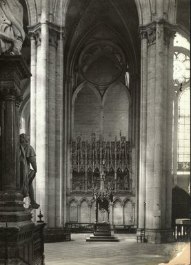<em>"Cathedral, Amiens, France, 1903"</em>, 1903. Bw photographic print 5x7in, 5 x 7 in. Brooklyn Museum, Goodyear. (Photo: Brooklyn Museum, S03i0764v01.jpg